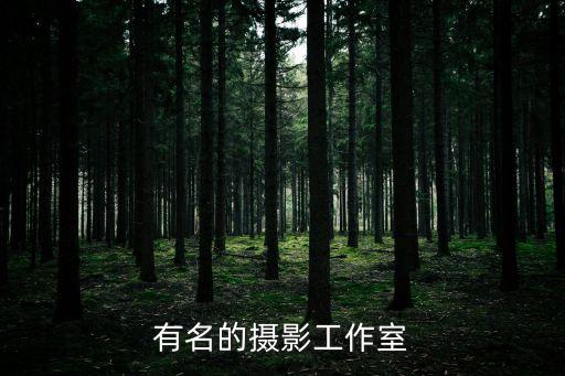 張桂春，有名的攝影工作室