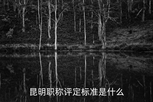 職稱評定，評職稱的條件