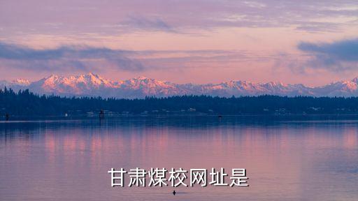 甘肅煤炭工業(yè)學(xué)校，甘肅煤炭工業(yè)學(xué)校的網(wǎng)址是什么