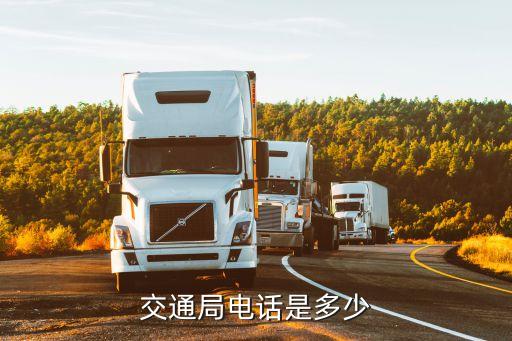 交管局咨詢電話，有關(guān)道路交通問題的電話有多少個