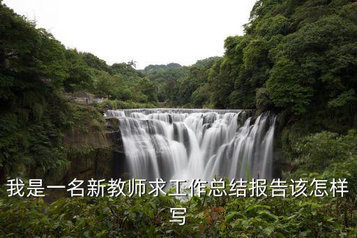 我是一名新教師求工作總結(jié)報告該怎樣寫