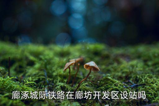 廊涿城際鐵路，廊涿城際鐵路在廊坊開發(fā)區(qū)設(shè)站嗎