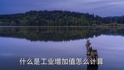 工業(yè)增加值怎么算，企業(yè)增加值計算公式