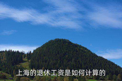 上海養(yǎng)老金計算，想問養(yǎng)老金的計算方法