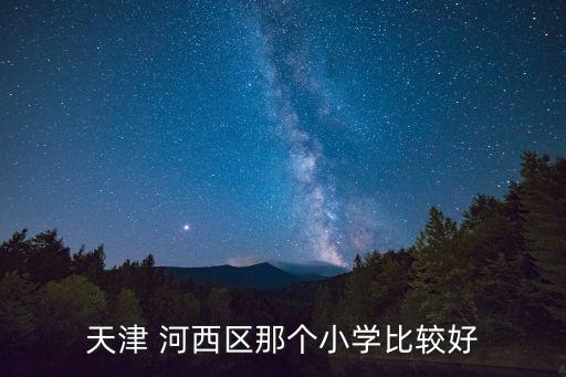 天津 河西區(qū)那個小學比較好
