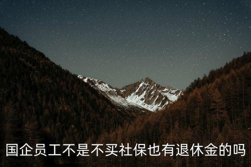 國企有退休工資嗎，國企退休職工有工資嗎
