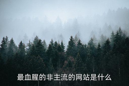 暴力網(wǎng)站，最血腥的非主流的網(wǎng)站是什么