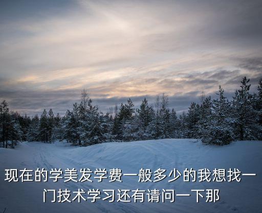 現(xiàn)在的學(xué)美發(fā)學(xué)費(fèi)一般多少的我想找一門技術(shù)學(xué)習(xí)還有請(qǐng)問一下那