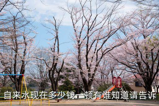 自來水現(xiàn)在多少錢一頓有誰知道請告訴