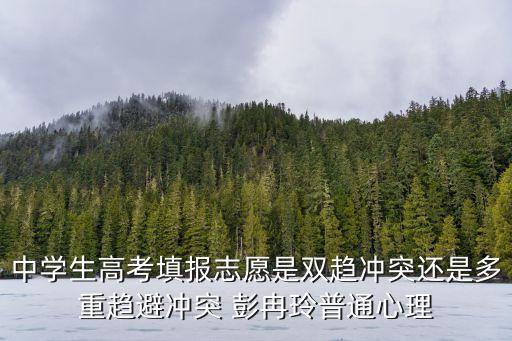 多重趨避沖突，心理學名詞解釋多重趨一避沖突