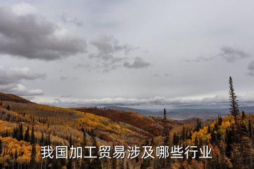 貿(mào)易行業(yè)，商貿(mào)包括哪些行業(yè)