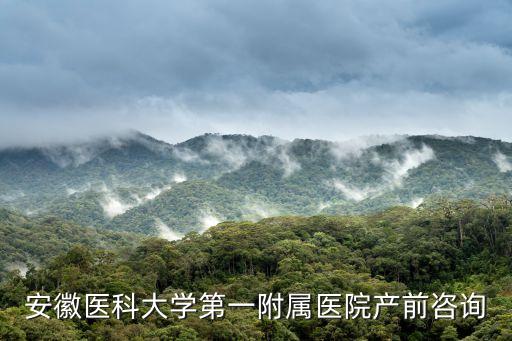 安醫(yī)大一附院官網，安徽醫(yī)科大學第一附屬醫(yī)院產前咨詢