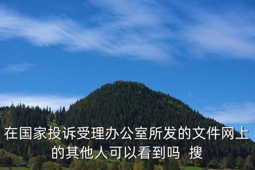國家投訴受理辦公室，國家投訴受理辦公室受理投訴是在愚弄人民嗎