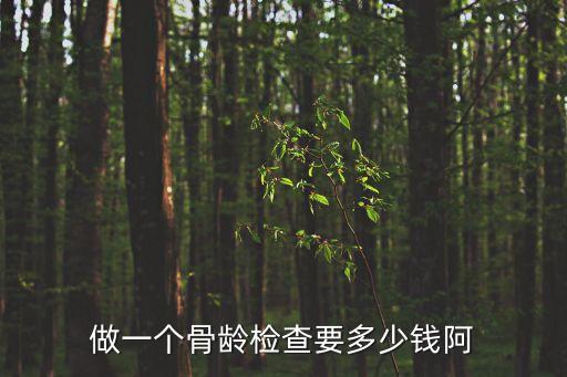 檢測骨齡要多少錢，去醫(yī)院做一下骨齡檢測大概得花多少錢