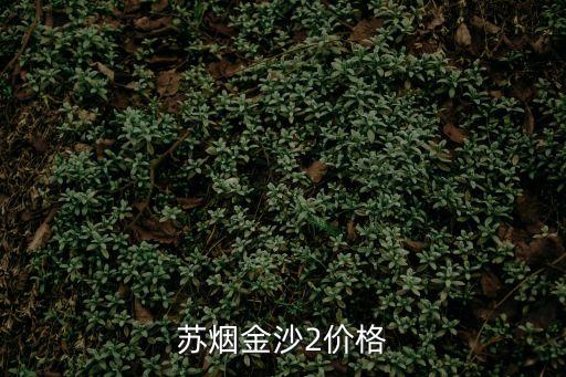 蘇煙金沙2價格