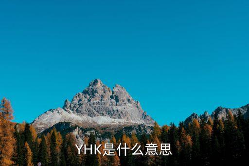 ych什么意思，YHK是什么意思