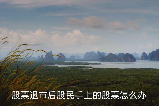 股票退市后持有的股票怎么辦，股票退市后股民手上的股票怎么辦