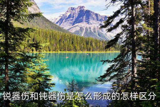 銳器傷和鈍器傷是怎么形成的怎樣區(qū)分