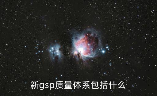新版gsp，新版GSP是什么
