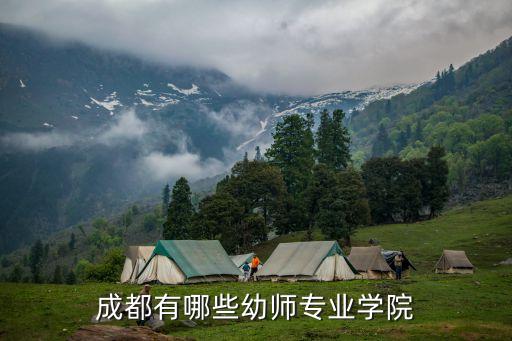成都幼兒師范學(xué)校，成都幼師專業(yè)學(xué)校有哪些
