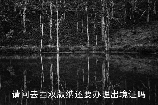 請(qǐng)問(wèn)去西雙版納還要辦理出境證嗎