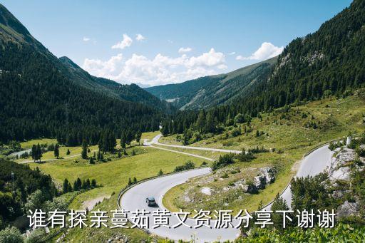 誰有探親蔓茹黃文資源分享下謝謝