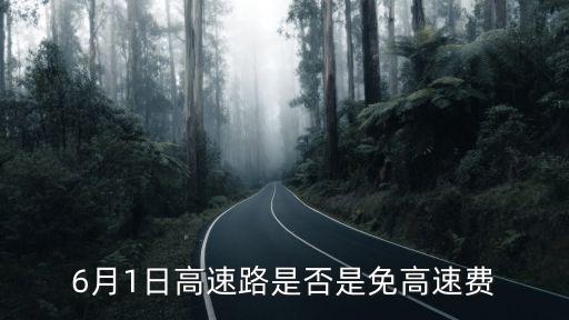 6月1日高速路是否是免高速費(fèi)
