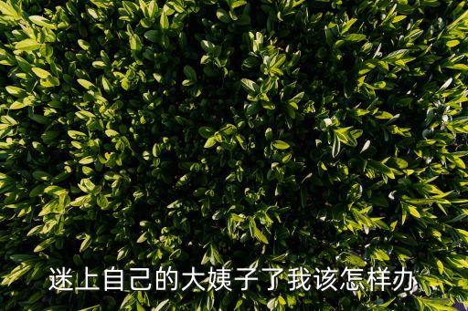 日大姨子，迷上自己的大姨子了我該怎樣辦