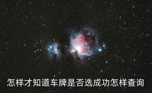 車牌進度查詢中心，怎么查辦牌照進度