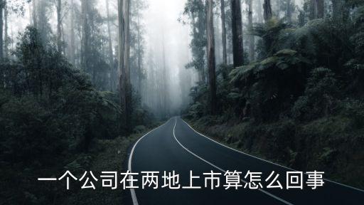 一個(gè)公司在兩地上市算怎么回事
