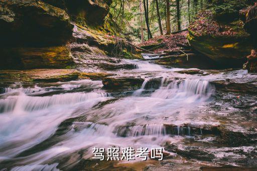 駕照難考嗎