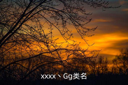 xxxx丶Gg類名