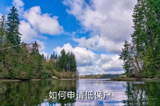 低保戶申請(qǐng)，如何申請(qǐng)低保戶