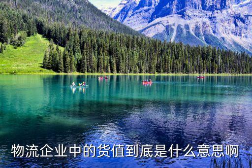貨值，淘寶里貨值是什么