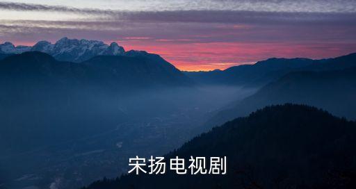 宋揚(yáng)，宋揚(yáng)是哪部電視劇里的人物