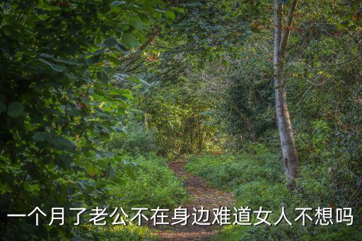 老公不在身邊，老公不在身邊該怎么辦啊
