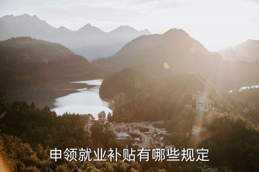 就業(yè)補貼申請條件，申領(lǐng)就業(yè)補貼有哪些規(guī)定