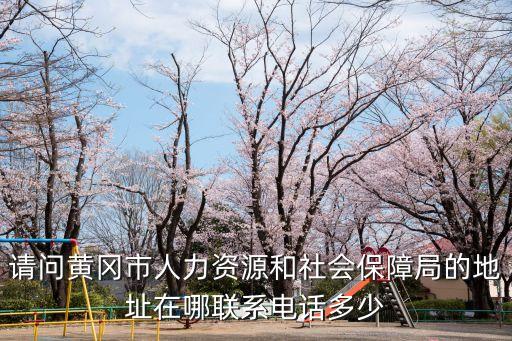 黃岡市人力資源和社會(huì)保障局，請(qǐng)問黃岡市人力資源和社會(huì)保障局的地址在哪聯(lián)系電話多少