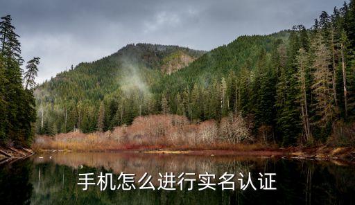 手機(jī)號實名認(rèn)證，手機(jī)怎樣實名認(rèn)正怎樣操作
