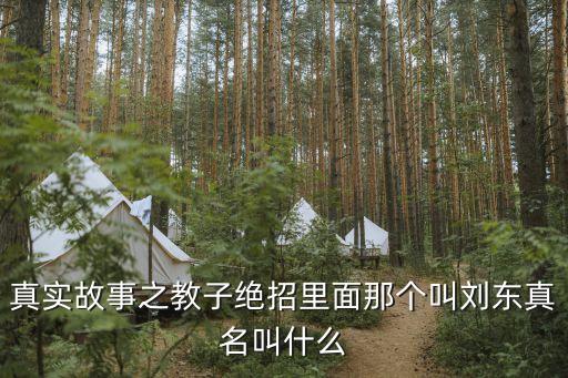 真實故事之教子絕招里面那個叫劉東真名叫什么