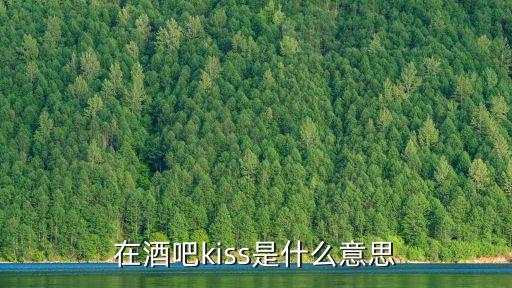 酒吧親嘴，在酒吧kiss是什么意思