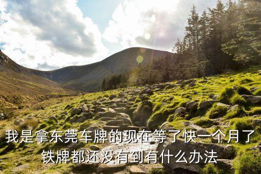 鐵牌怎么查詢進度，深圳怎么查車的鐵牌辦理好了