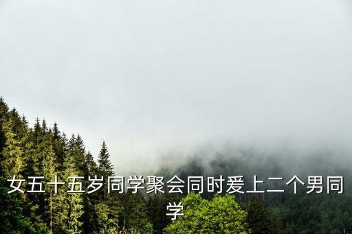 女五十五歲同學聚會同時爰上二個男同學