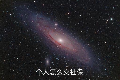 怎樣交社保，個(gè)人怎么交社保