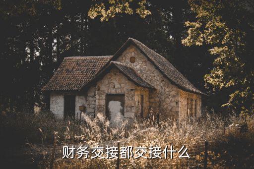 財務(wù)交接，財務(wù)交接應(yīng)該有咩手續(xù)