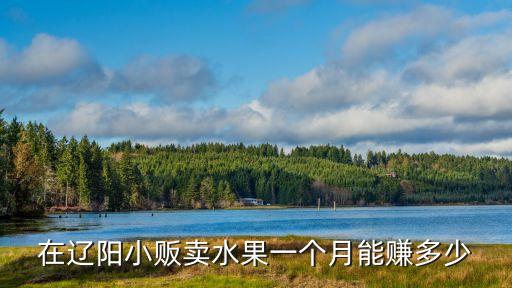 賣水果的小販，在遼陽小販賣水果一個月能賺多少