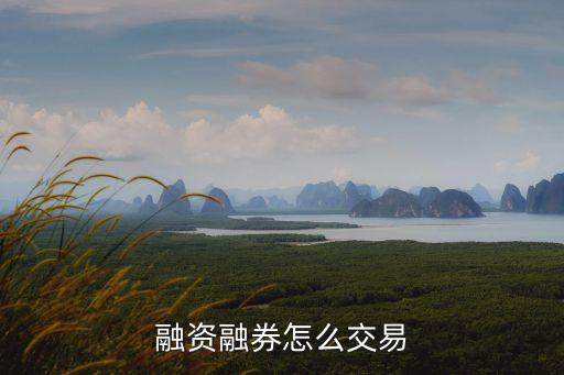 融資融券交易，融資融券怎么交易