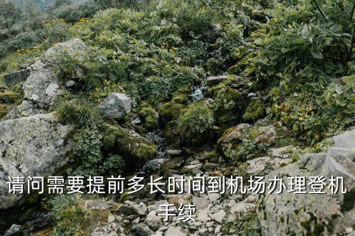 提前多久到機(jī)場(chǎng)，坐飛機(jī)要提前多久到機(jī)場(chǎng)啊