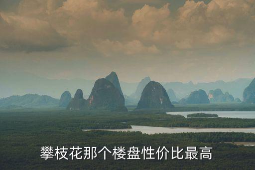 攀枝花房產(chǎn)，攀枝花有沒得啥子好點的樓盤推薦啊