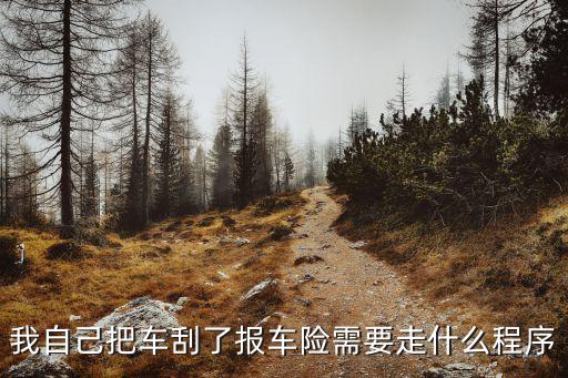 車自己刮了報(bào)保險(xiǎn)流程，我自己把車刮了報(bào)車險(xiǎn)需要走什么程序